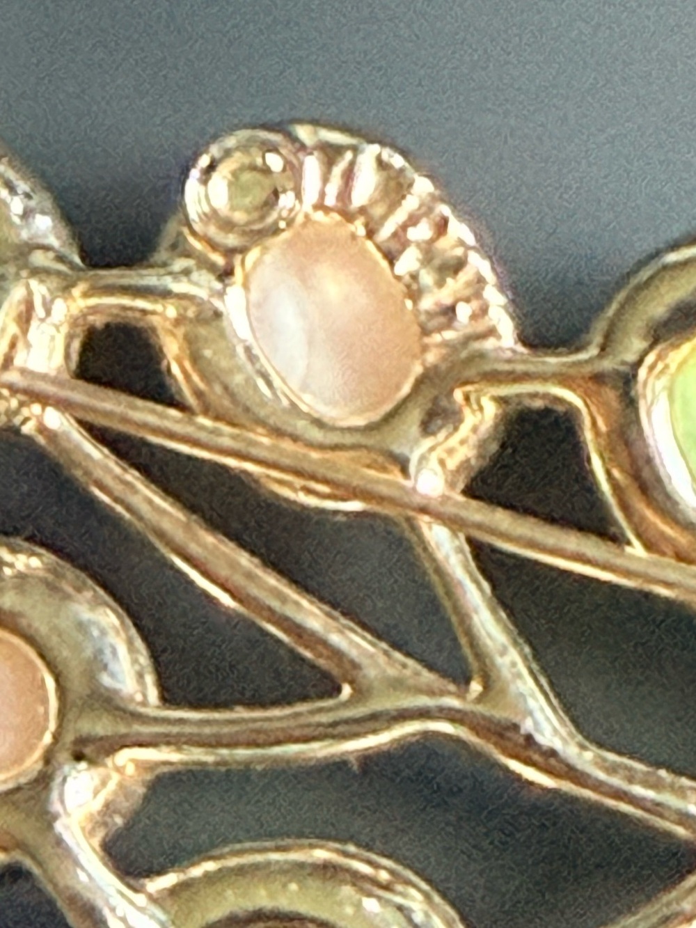 Vintage 1973 Sarah Coventry "Candy Land" brooch pin - Picture 5 of 6